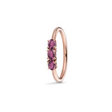 MissSpring Miss Spring Ring MSR702-RG-RT-54 14k Roségoud met 3x toermalijn roze