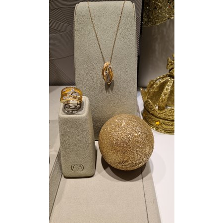 Cammilli Cammilli Collier Dune 18k Roségoud met diamant GPE1939J