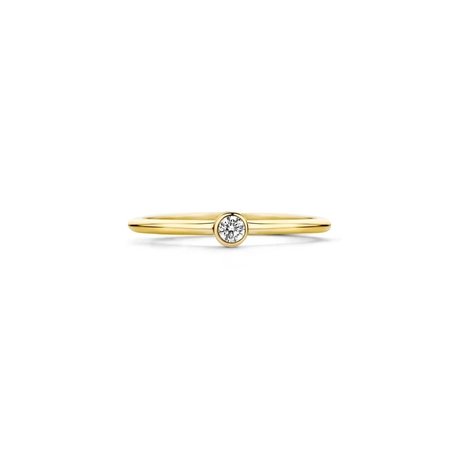 Blush Blush Ring 14k geelgoud met zirkonia 1198YZI