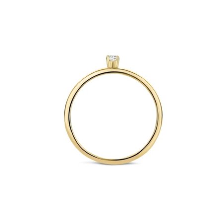 Blush Blush Ring 14k geelgoud met zirkonia 1200YZI