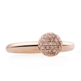 Bron BRON Ring Stardust 18k Roségoud met diamant 8RR4850CBR