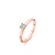 Blush Blush Ring 14k roségoud met zirkonia 1132RZI