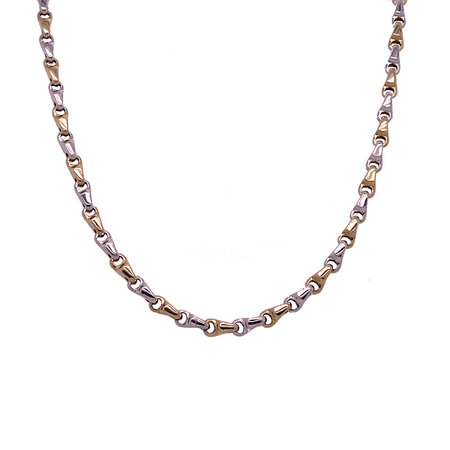 HuisCollectie HuisCollectie Collier 14k bicolor 605899