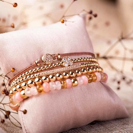 Bron BRON Armband Reflex 18k Roségoud met diamant 7AR3937CBR