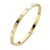 Fjory FJORY Armband 14k Geelgoud 4mm vlak met diamant 0.50ct 40-A386104-0.50