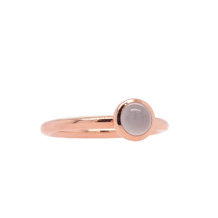 Bron BRON Ring Sushi Mini 18k Roségoud met Aquamarijn 8RR4851AQ