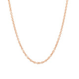 Bron BRON Collier Lux anker 1.5mm 18k Roségoud 7CRRA4045 45cm