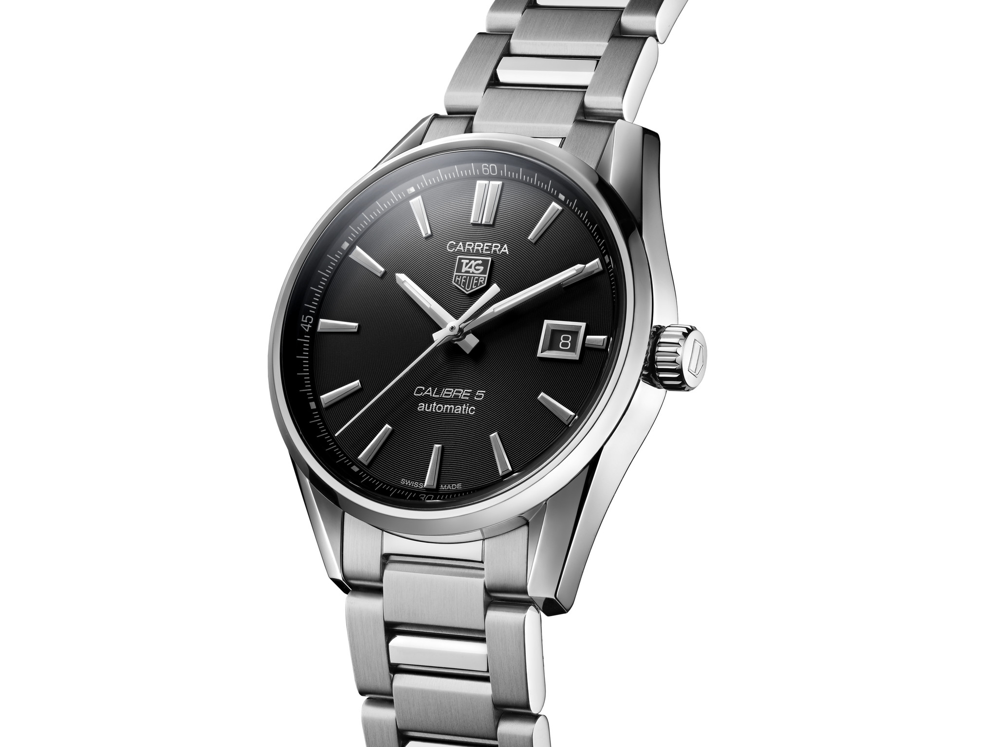 TAG HEUER Carrera Calibre 5 Automatic 39mm WAR211A.BA0782 - Juwelier van  der Weerd - Janssen Zeist
