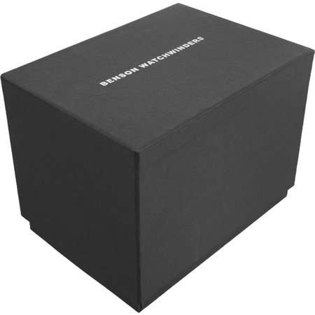 Benson Benson Watchwinder Compact Single 1.Was Hout voor 1 Horloge