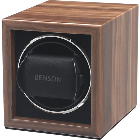 Benson Benson Watchwinder Compact Single 1.Was Hout voor 1 Horloge