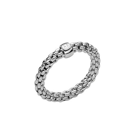 Fope FOPE Ring Flex-It Essentials 18k Witgoud 04E08AX_XX_B_XBX_00M