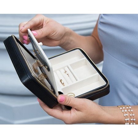 Wolf Wolf Palermo Juwelenbox Zwart - Antraciet 213602