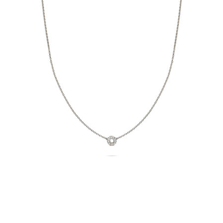 MissSpring Miss Spring Collier MSC645 Joy 14krt witgoud met 0.07ct diamant 608664