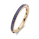 Tirisi Moda TIRISI Ring 18k Geelgoud met Blauw Saffier TR1115LS-2T