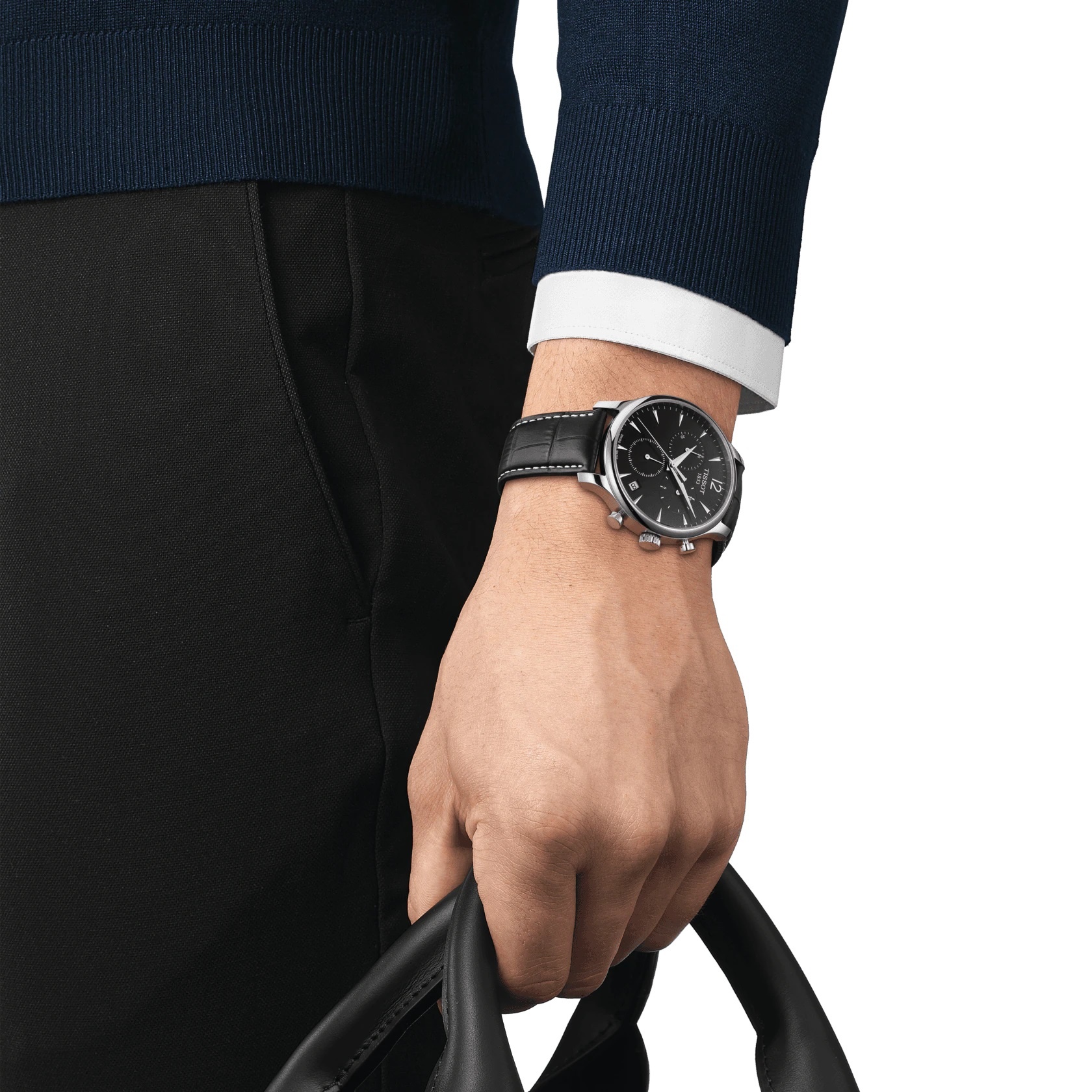 TISSOT Heren Tradition Chronograph 42 mm T063.617.16.057.00 - Juwelier van  der Weerd - Janssen Zeist