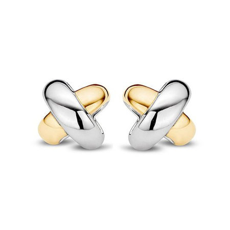 Tirisi Moda TIRISI Moda Kisses Oorstekers bicolor TM7033(2T)