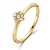 Mrs.Janssen Mrs.Janssen Ring 14k Geelgoud 0.05ct diamant 608891