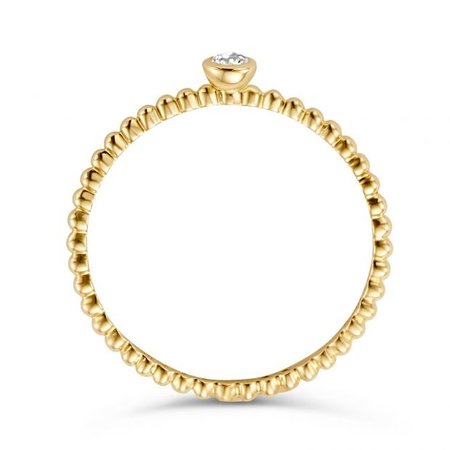 Blush Blush Ring 14k geelgoud met zirkonia 1216YZI