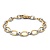 HuisCollectie HuisCollectie Armband 14k Bicolor goud 609085