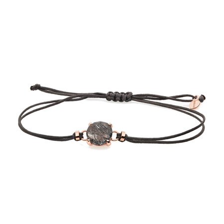 Bron BRON Armband Catch 18k Roségoud met Rutielkwarts 8AR3968QBB-26