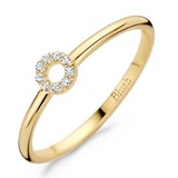 Blush Blush Ring 14k geelgoud met zirkonia 1217YZI