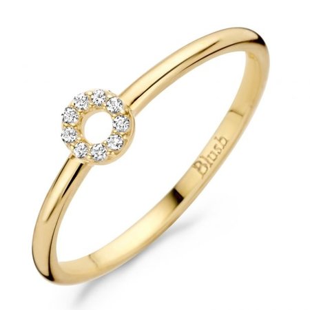 Blush Blush Ring 14k geelgoud met zirkonia 1217YZI