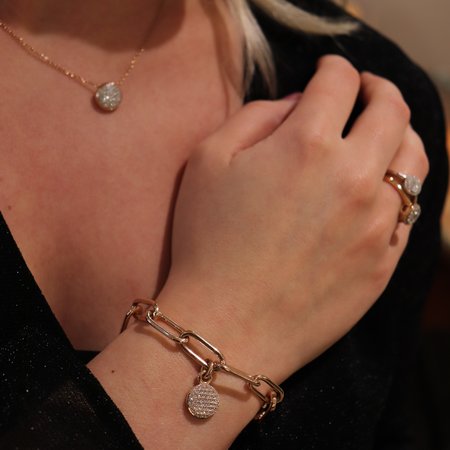 Bron BRON Armband Stardust 18k Roségoud met diamant 8AR4020BR