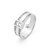 HuisCollectie HuisCollectie Ring 14k Witgoud met diamant 0.63 ct  G/VSI -7236