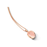 HuisCollectie HuisCollectie Hanger 18k rosegoud met rosekwarts 609289