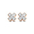 Tirisi Moda Tirisi Amsterdam Oorstekers 18k roségoud met diamant TE7122D(2P)