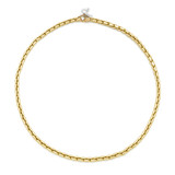 HuisCollectie HuisCollectie Collier 14k Geelgoud schakels 4.5mm 25718