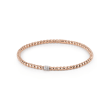 AL CORO AL CORO Armband Stretchy 18k Roségoud met diamant A351R