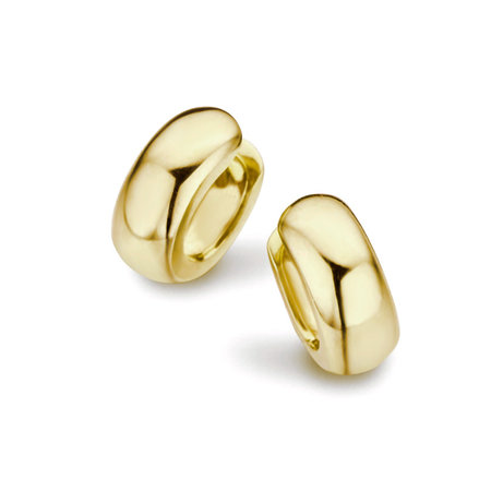 HuisCollectie HuisCollectie Creolen 14k geelgoud 14x6mm 605746
