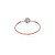 Burato BURATO Ring 18k Roségoud met witte diamant CF311