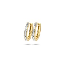 Blush Blush Diamonds Creolen 14k geelgoud met diamant 7612BDI