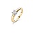 Blush Blush Ring 14k bicolor met zirkonia 1129BZI