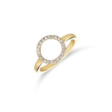 MissSpring Miss Spring Ring Giro Lace MSR731-DI-GG14 geelgoud met 23 diamanten  -609817