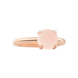 Bron BRON Ring Catch 18k Roségoud met Rozenkwarts 8RR4811RQC