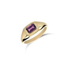 R&C R&C "Romance" 18 krt geelgouden ring met roze toermalijn 609815