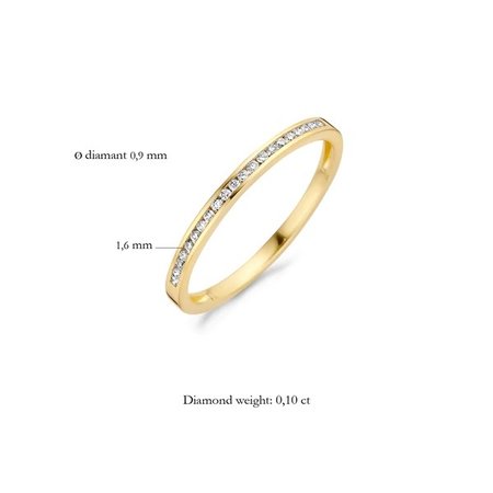 Blush Blush Diamonds Ring 14k geelgoud met diamant 1631YDI