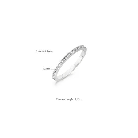 Blush Blush Diamonds Ring 14k witgoud met diamant 1607WDI