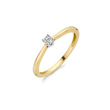 Blush Blush Diamonds Ring 14k bicolor met diamant 1622BDI