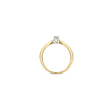 Blush Blush Diamonds Ring 14k bicolor met diamant 1622BDI