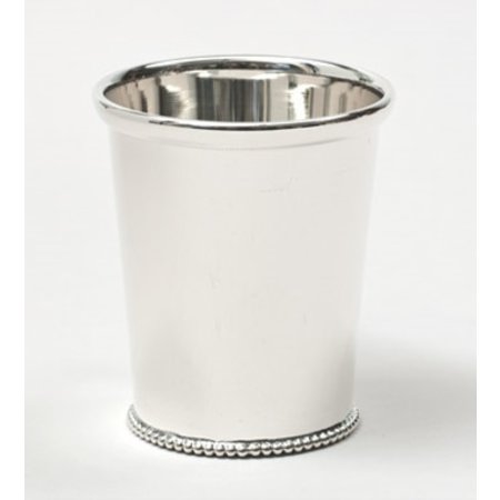 Keltum Kinderbeker zilver parelrand WG-16304