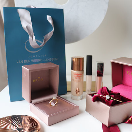 Bron BRON Ring Stardust 18k Roségoud met diamant 8RR4899BR