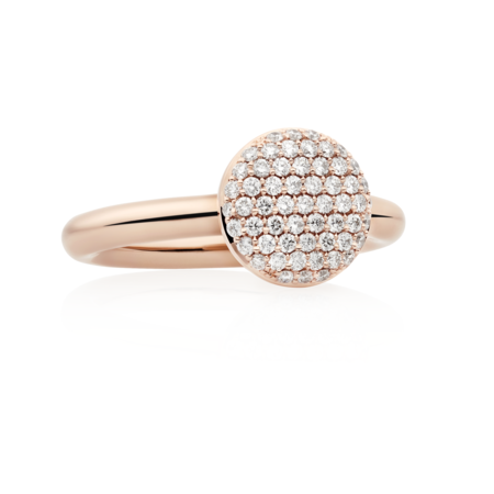 Bron BRON Ring Stardust 18k Roségoud met diamant 8RR4899BR