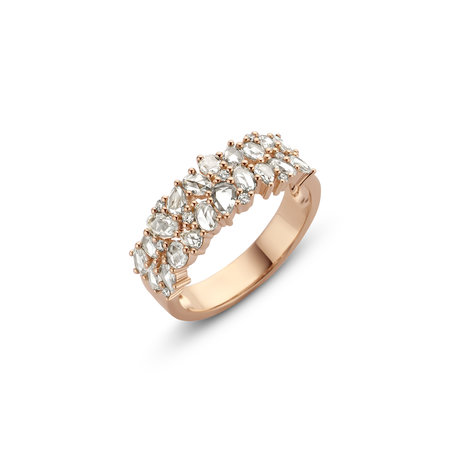 ROOS 1835 ROOS1835 Ring 18k Roségoud met 1.16ct roosdiamant 150AR116R18