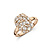 ROOS 1835 ROOS1835 Ring 18k Roségoud met 0.90ct roosdiamant 155R90R18