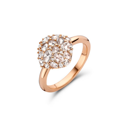 ROOS 1835 ROOS1835 Ring 18k Roségoud met 0.98ct roosdiamant 157R98R18