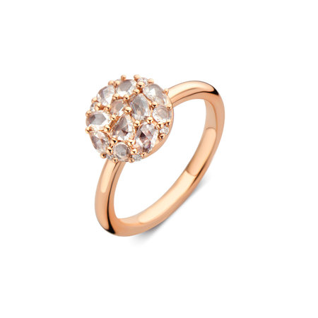 ROOS 1835 ROOS1835 Ring 18k Roségoud met 0.86ct roosdiamant 080DR86R18